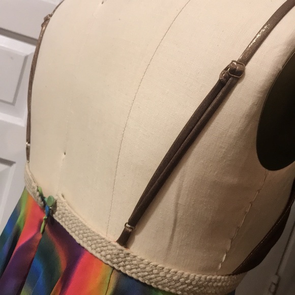 NWT AkA dress in size medium multi color. - Picture 7 of 8